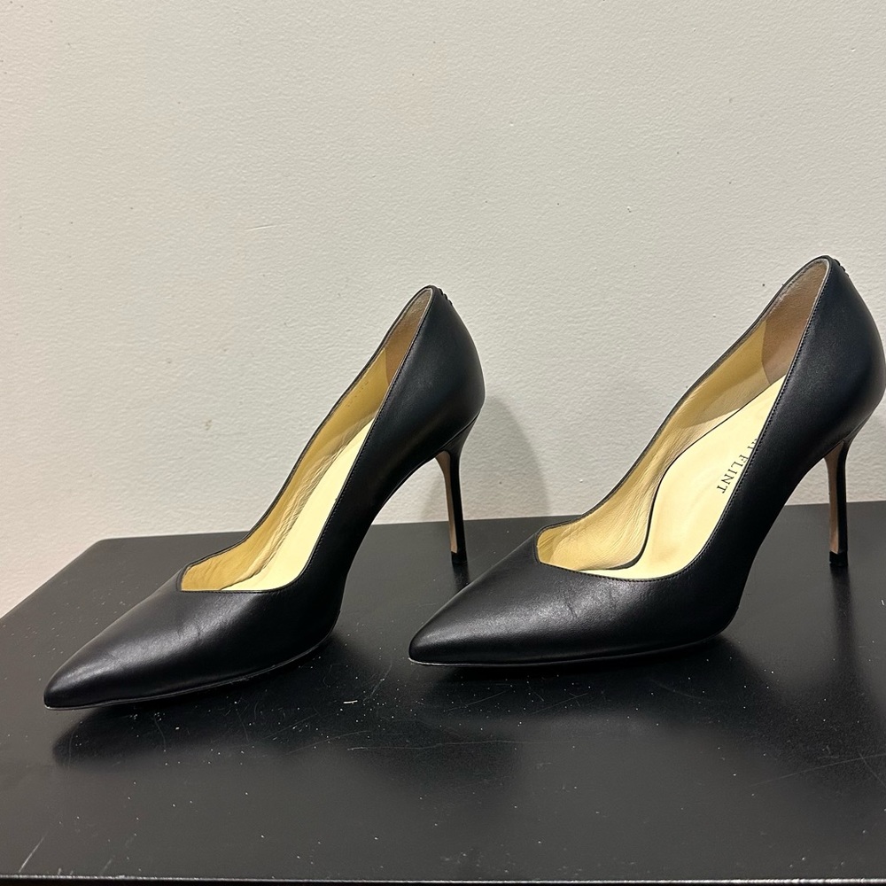 Sarah Flint Perfect Pump 85mm in Black Calf Size 37.5